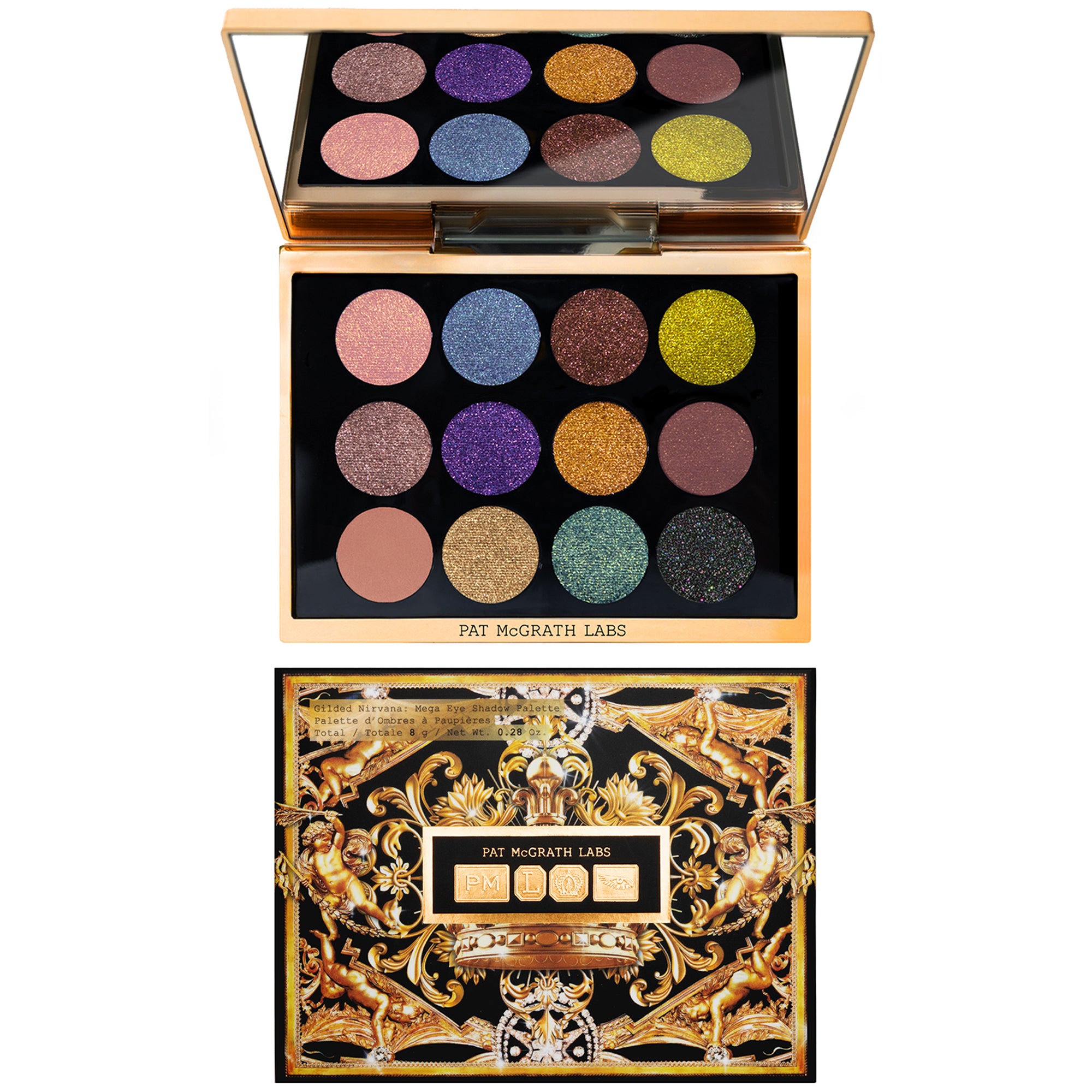 パットマクグラス アイシャドウ ノクターナルニルヴァーナ Gilded Nirvana: Mega Eye Shadow Palette