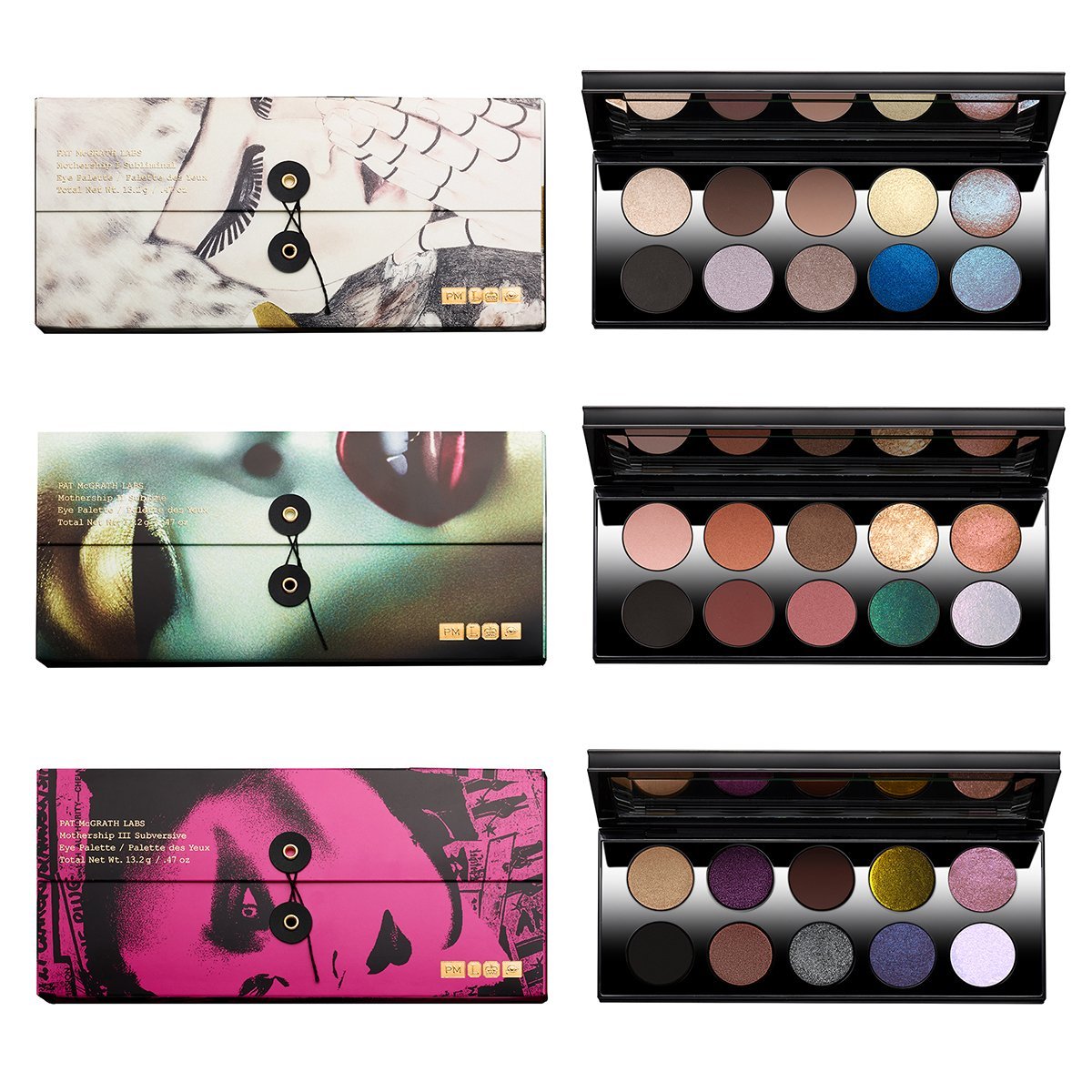Mothership Totale Eyeshadow Palettes